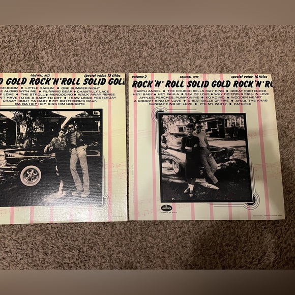 Vintage Vinyl Records- 50s & 60s Golden Era Rock Hits - Picture 14 of 15